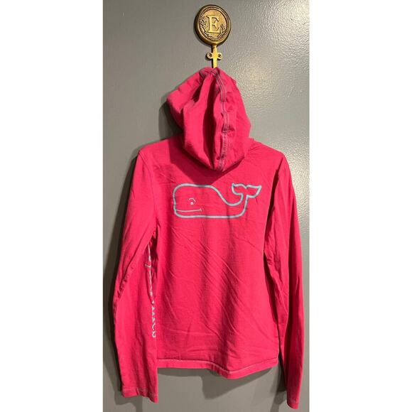 Vineyard Vines Girls Hooded Long Sleeved Shirt - Picture 4 of 8